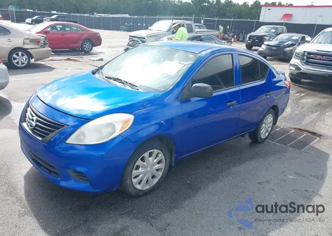 2013 Nissan Versa 1.6 S+ from USA, damaged, VIN 3N1CN7AP3DL877225